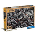 Clementoni Zebra Puzzle rompecabezas 1000 pieza(s) Animales