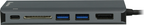 Adaptador USB-C - HDMI/DP/RJ45/USB/SD (2)