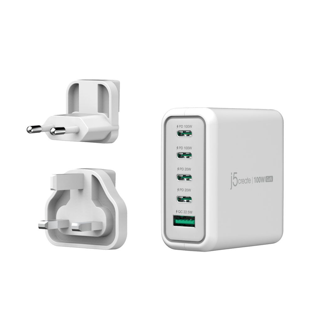 j5create JUP53100 Universal Blanco Corriente alterna Interior (8)