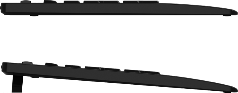 3Dconnexion Numpad Pro teclado numérico Bluetooth/USB/RF inalámbrico Negro vista 3