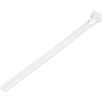 StarTech.com CBMZTRB6 presilla Brida reutilizable Nylon, Plástico Blanco 100 pieza(s)