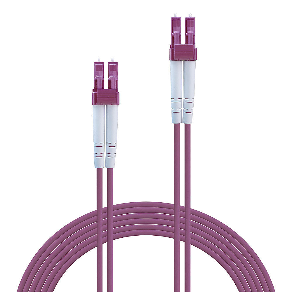 Lindy 46343 Cable de fibra óptica e InfiniBand 5 m LC Rosa (3)