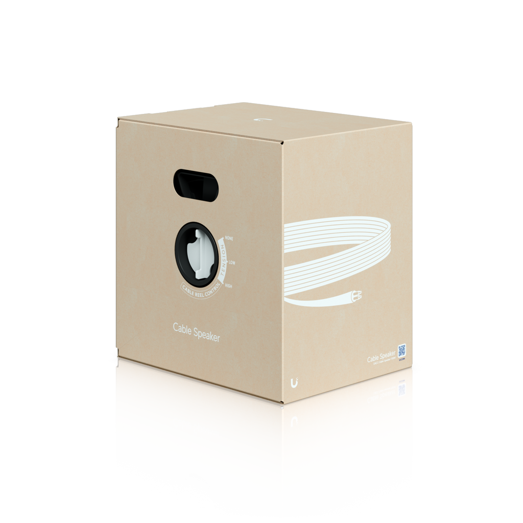 Ubiquiti UACC-CABLE-SPEAKER-150M - Cable de audio al por mayor, 150 m, negro