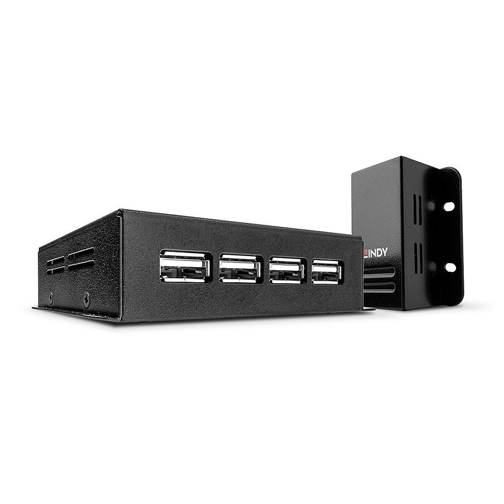 Lindy 42681 ampliador de red Transmisor y receptor de red Negro (2)