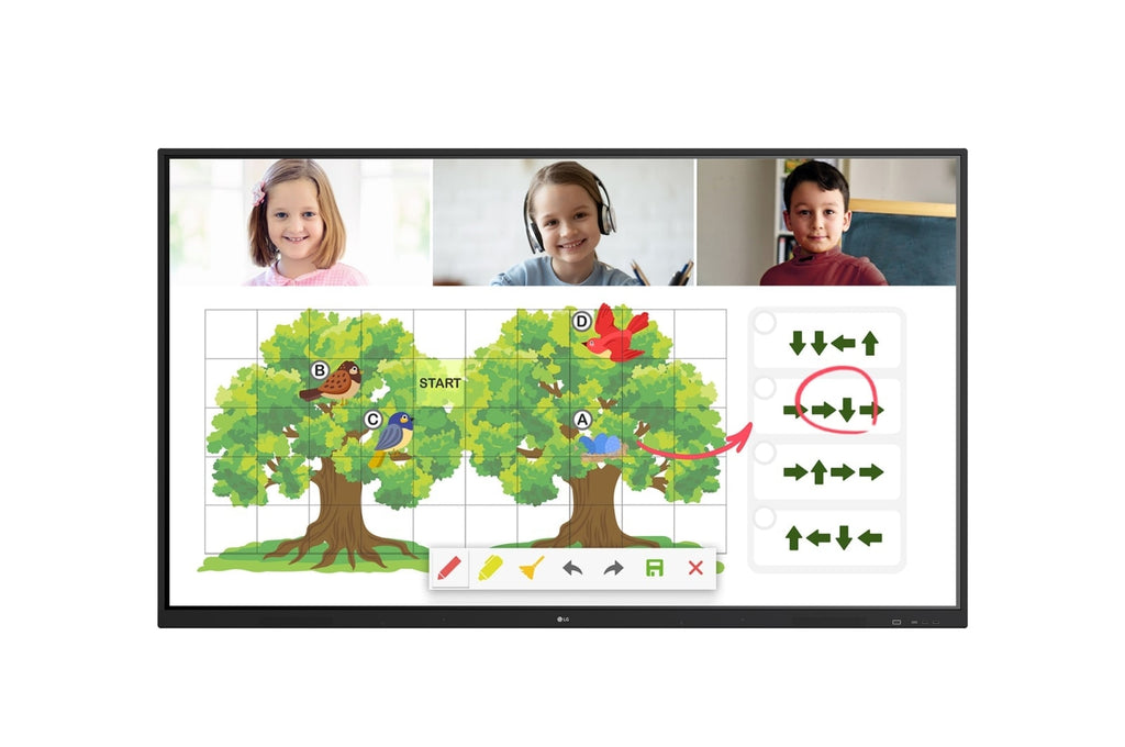 LG 86TR3PJ-B Pantalla plana para señalización digital 2,18 m (86") LED Wifi 390 cd / m² UHD+ Negro Pantalla táctil Android 8.0 16/7