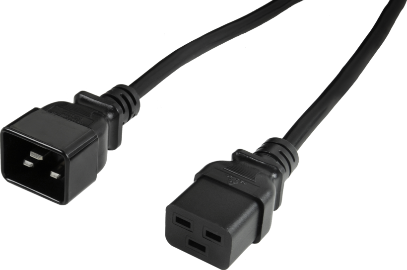 Cable alimentación C20 - C19 2,5 m negro (2)