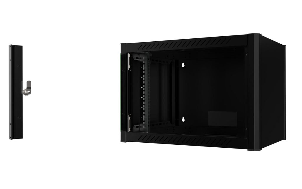 Lanview RWM07U45BL armario rack 7U Bastidor de pared Negro (3)