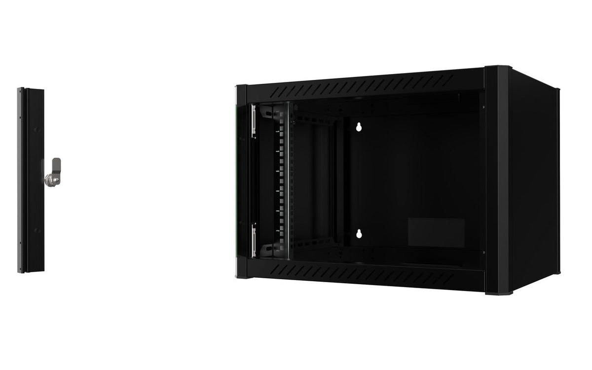 Lanview RWM07U45BL armario rack 7U Bastidor de pared Negro (3)