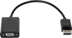 HP DisplayPort To VGA Adapter 0,2 m VGA (D-Sub) Negro (2)