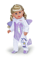 BABY born Unicorn Onesie 43cm Doll jumpsuit