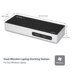 StarTech.com DK30ADD base para portátil y replicador de puertos Alámbrico USB