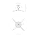 AISENS CP03TSR-129 montaje para projector (5)
