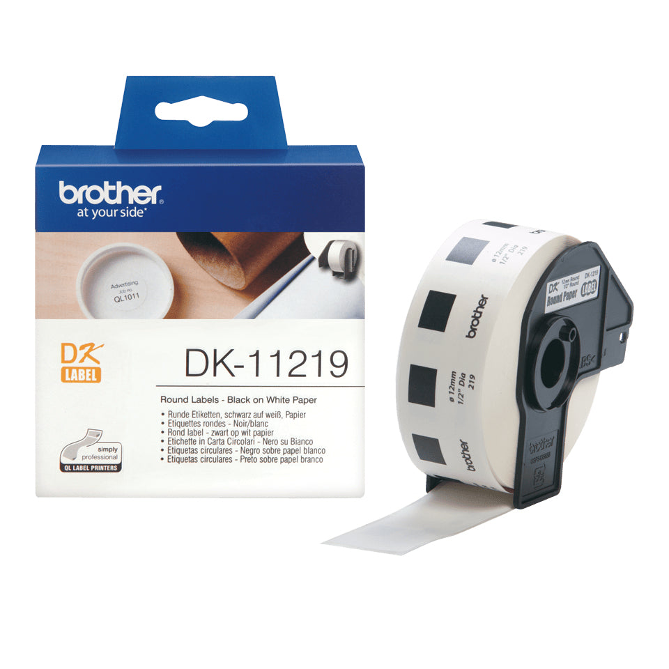 Brother DK-11219 etiqueta de impresora Blanco (2)