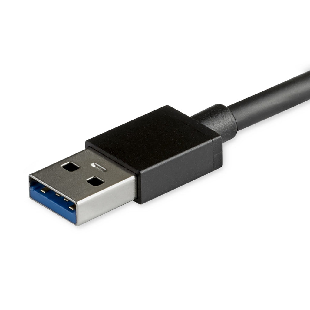 StarTech.com HB30A4AIB hub de interfaz USB 3.2 Gen 1 (3.1 Gen 1) Type-A 5000 Mbit/s Negro (2)