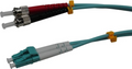 Cable patch dúplex FO LC-ST 1 m 50/125 µ
