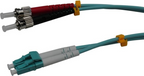 Cable patch dúplex FO LC-ST 1 m 50/125 µ