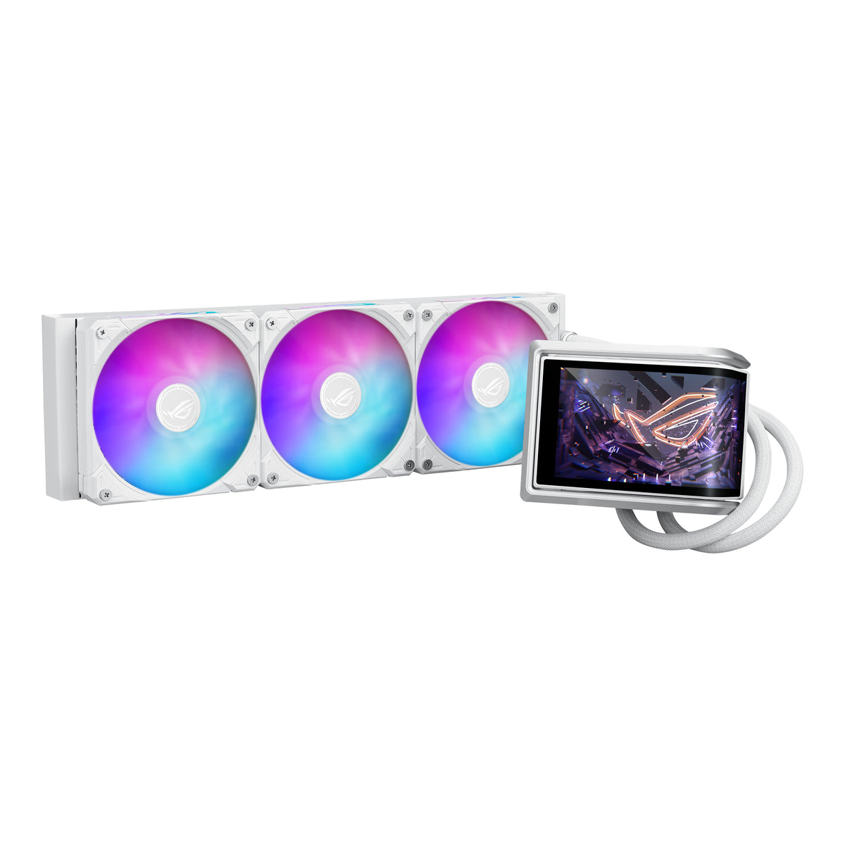 ASUS ROG RYUO IV 360 ARGB WHT Procesador Sistema de refrigeración líquida todo en uno 12 cm Blanco (9)