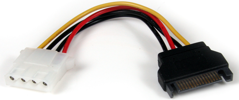 Startech LP4SATAFM6IN - Hembra a Macho, Cable Conversor, Adaptador de corriente