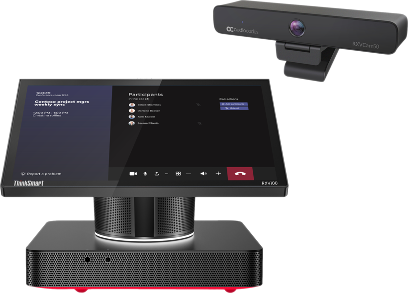 Paquete AudioCodes RXV100 Zoom Room 20