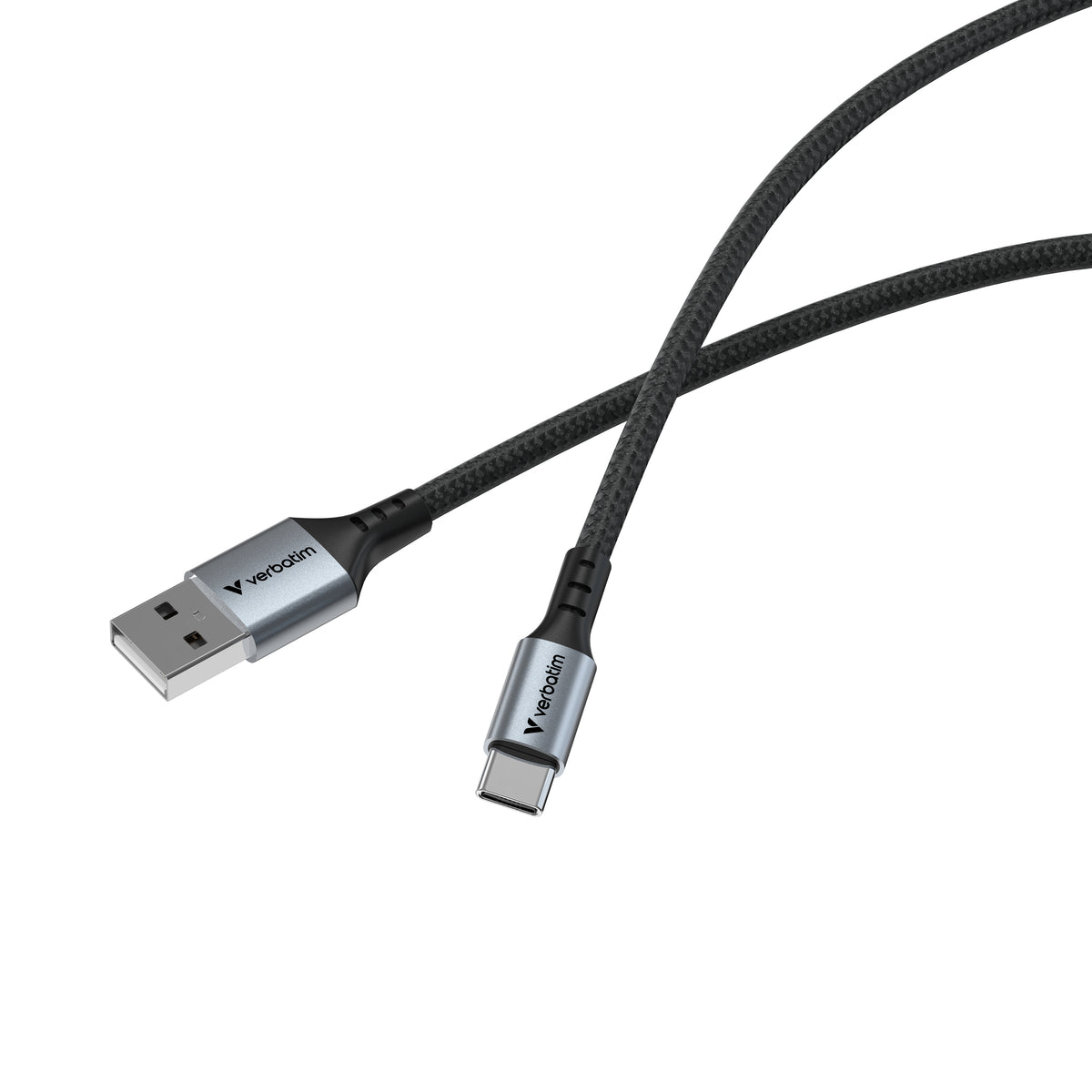 Verbatim 31843 cable USB USB 2.0 1,2 m USB A USB C 0,48 Gbit/s 18 W Negro (3)