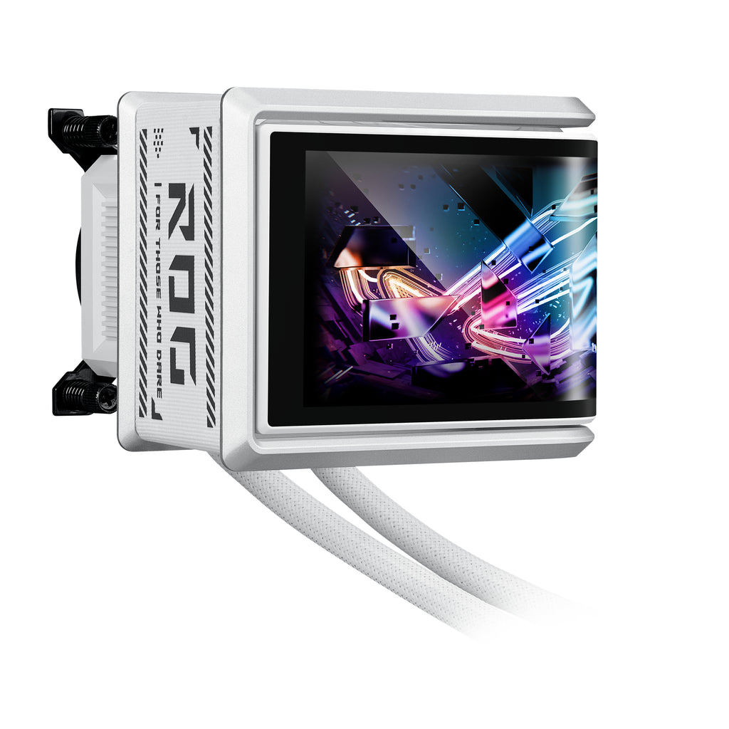 ASUS ROG RYUO IV 360 ARGB WHT Procesador Sistema de refrigeración líquida todo en uno 12 cm Blanco (6)
