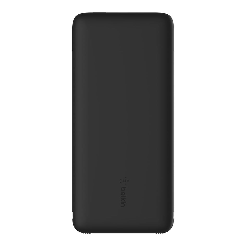Cargador portátil - 10000 mAh - 23 vatios - Fast Charge, PD - 2 conectores de salida (Lightning, USB-C) - negro