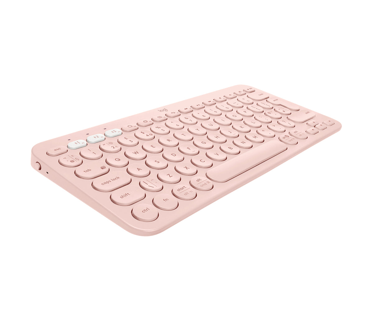 Logitech 920-009583 teclado Universal Bluetooth QWERTZ Alemán Rosa (5)
