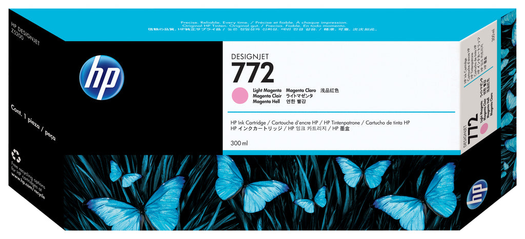 HP 772 300-ml Light Magenta DesignJet Ink Cartridge cabeza de impresora Inyección de tinta térmica (3)