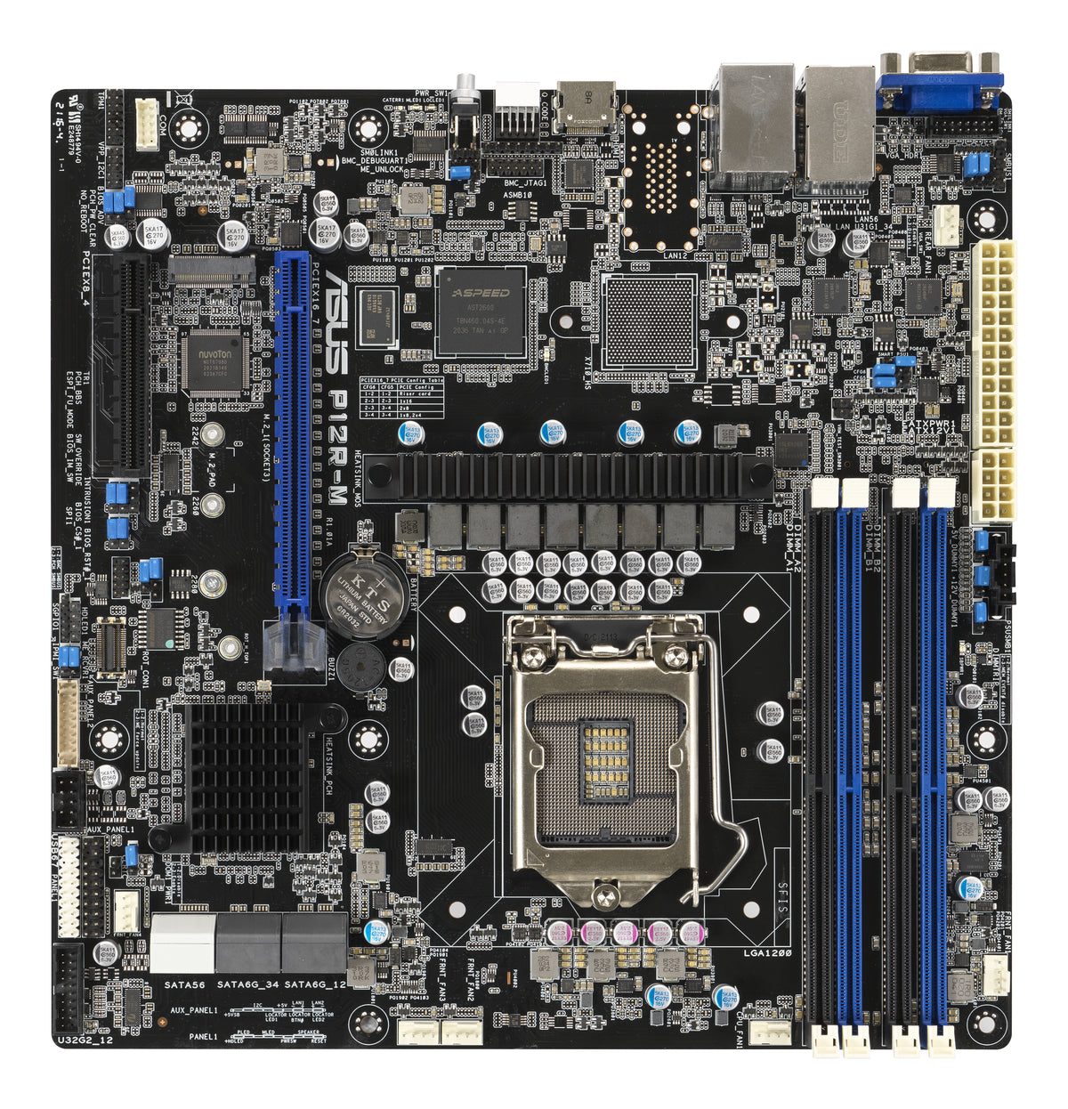 Placa base micro ATX, Socket LGA1200, C252 Chipset, USB 3.2 Gen 2 (90SB09X0-M2UAY0)