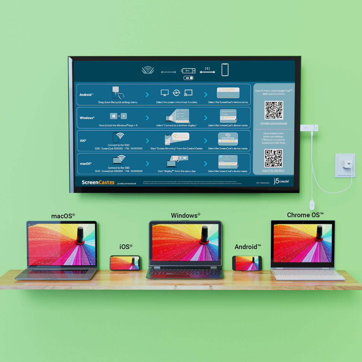 j5create JVAW76 adaptador de pantalla inalámbrico (7)
