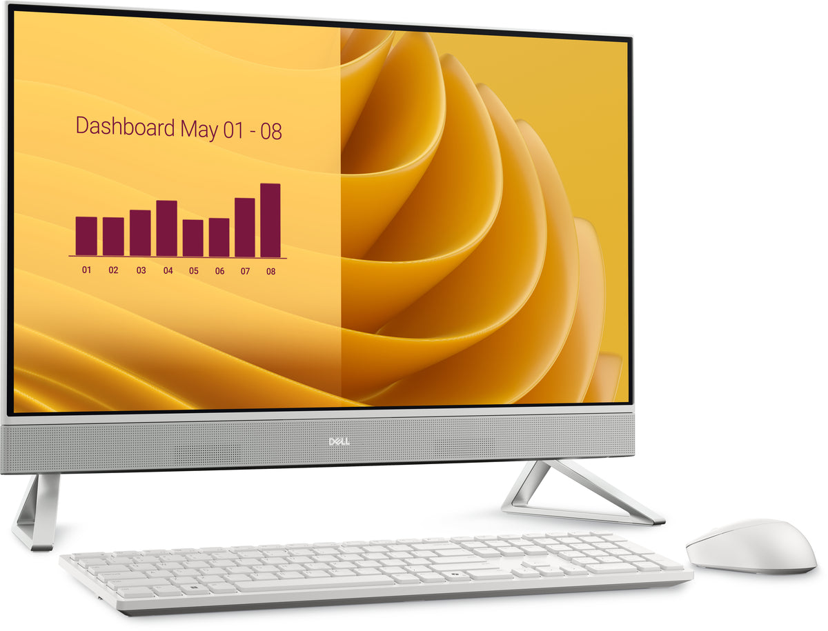 DELL EC27250 Intel Core 7 150U 68,6 cm (27") 1920 x 1080 Pixeles PC todo en uno 16 GB DDR5-SDRAM 512 GB SSD Windows 11 Pro Wi-Fi 6E (802.11ax) Blanco (2)