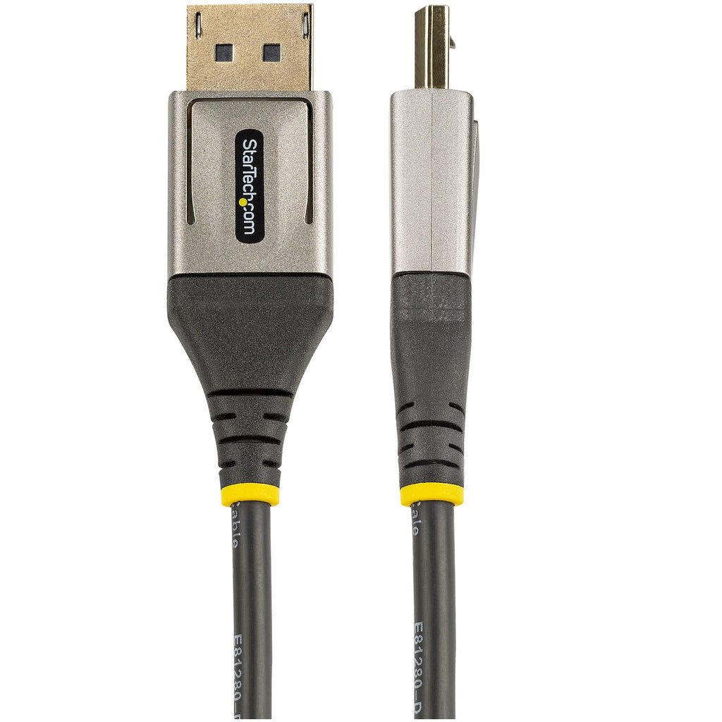 StarTech.com DP14VMM2M cable DisplayPort Gris, Negro (3)