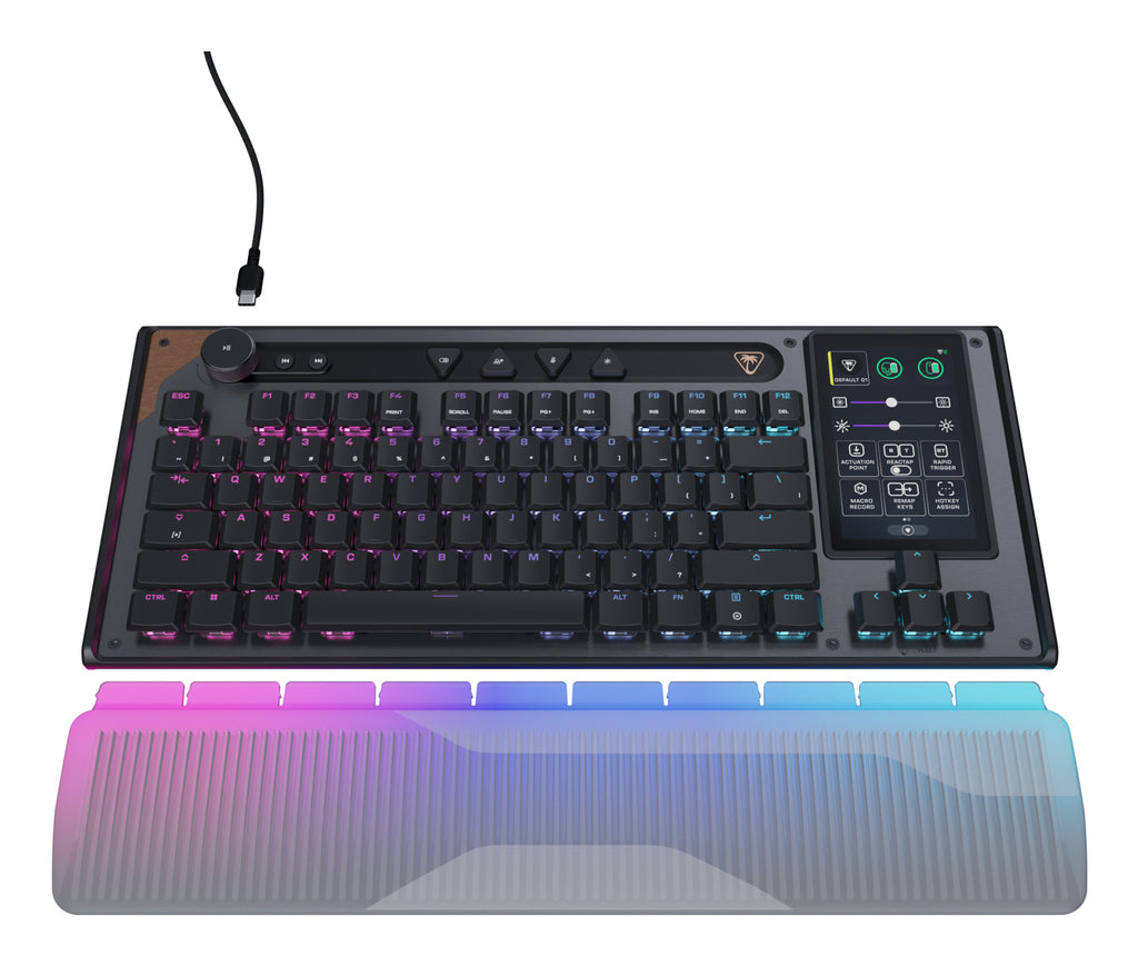 Turtle Beach Command Series KB7 teclado Juego USB QWERTY Inglés del Reino Unido