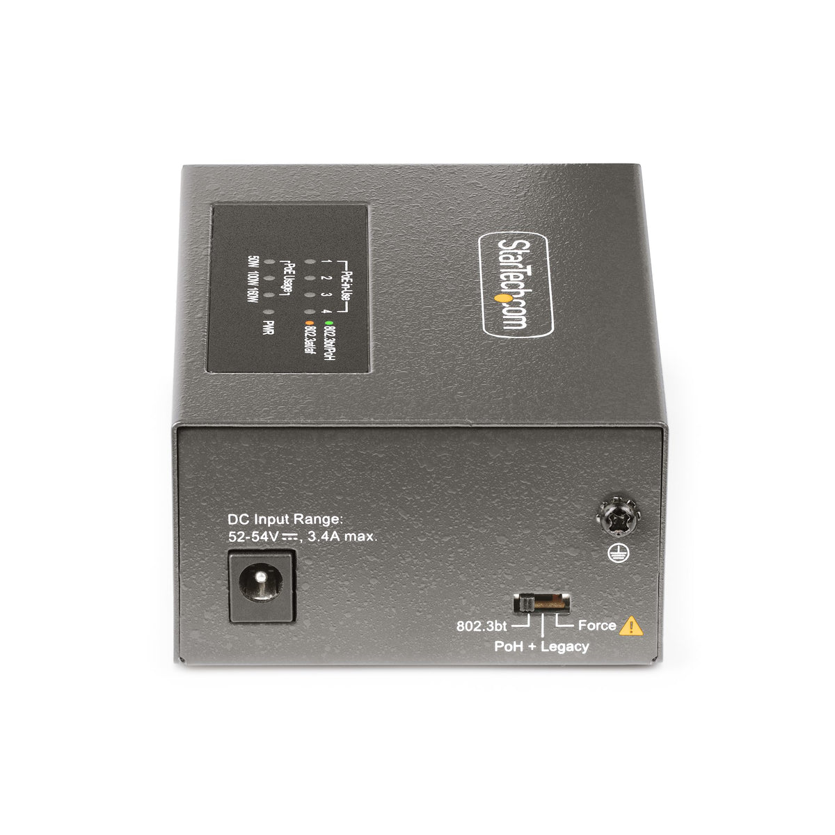 StarTech.com AS445C-POE-INJECTOR adaptador e inyector de PoE 2.5 Gigabit Ethernet, 5 Gigabit Ethernet, Ethernet rápido, Gigabit Ethernet (4)