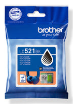 Brother LC521BK cartucho de tinta 1 pieza(s) Original Negro (2)