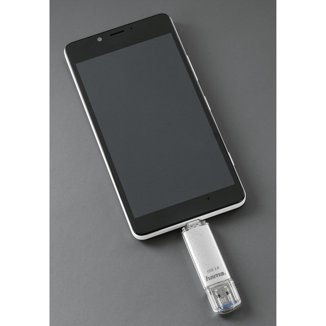 Hama C-Laeta unidad flash USB 256 GB USB Type-A / USB Type-C 3.2 Gen 1 (3.1 Gen 1) Plata (4)