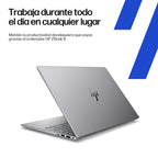 HP ZBook 8 G1i 16 Wolf Pro Security Edition - Data Science Intel Core Ultra 9 285H Estación de trabajo móvil 40,6 cm (16") Pantalla táctil WUXGA 64 GB DDR5-SDRAM 1 TB SSD NVIDIA RTX 500 Ada Wi-Fi 7 (802.11be) Windows 11 Pro AI Workstation, AI PC Plata (9)