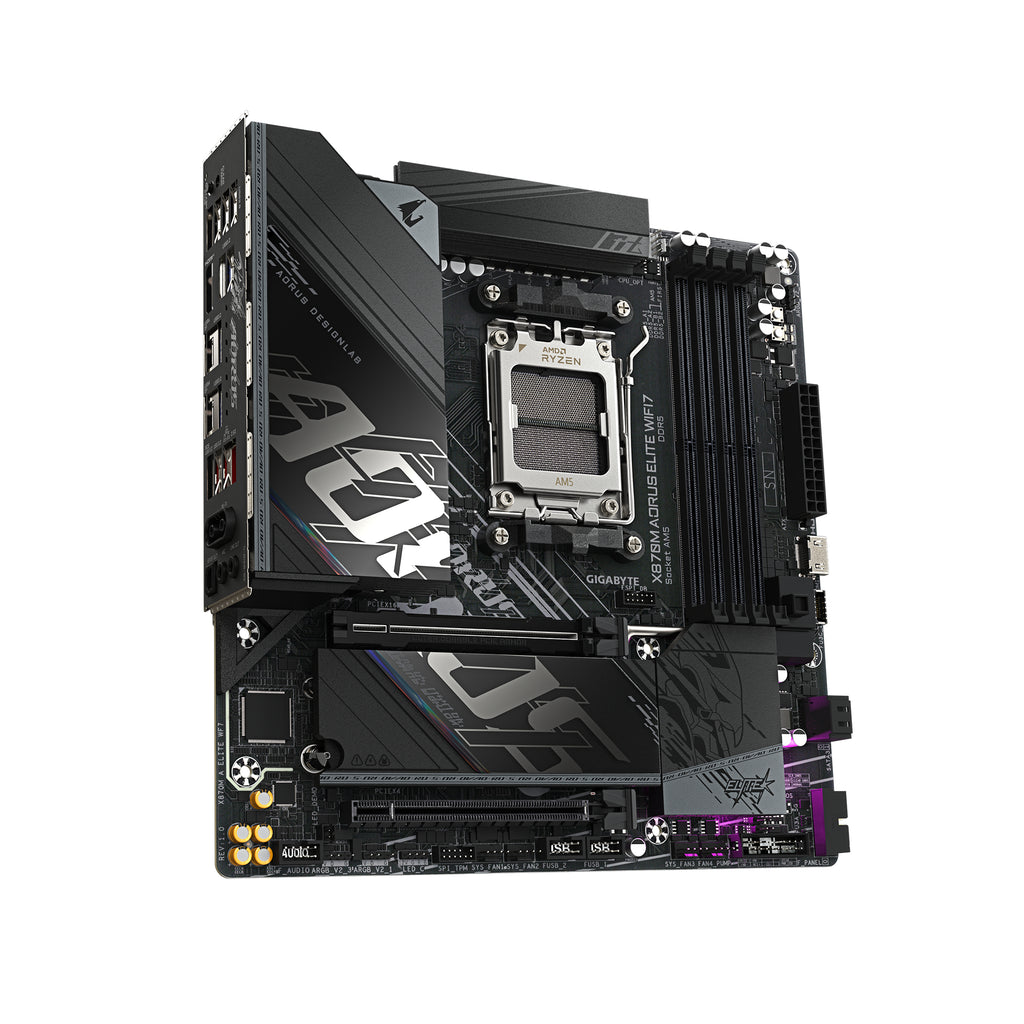GIGABYTE X870M AORUS ELITE WIFI7 AMD X870 Zócalo AM5 micro ATX (5)