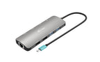 i-tec C31NANOHDM2DOCPD base para portátil y replicador de puertos Alámbrico USB 3.2 Gen 1 (3.1 Gen 1) Type-C Plata