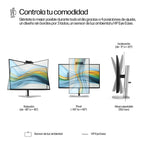 HP Series 5 Pro 27 inch QHD USB-C Conferencing Monitor - 527pm pantalla para PC 68,6 cm (27") 2560 x 1440 Pixeles Quad HD LCD Negro (6)