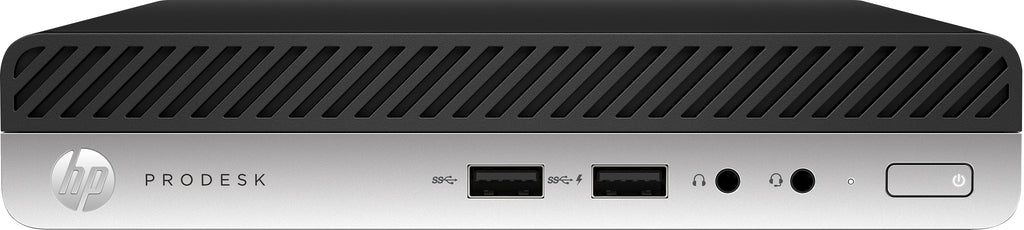 HP ProDesk 400 G5 Intel® Core™ i7 i7-9700T 16 GB DDR4-SDRAM 512 GB SSD Windows 10 Pro Mini PC Black, Silver (2)