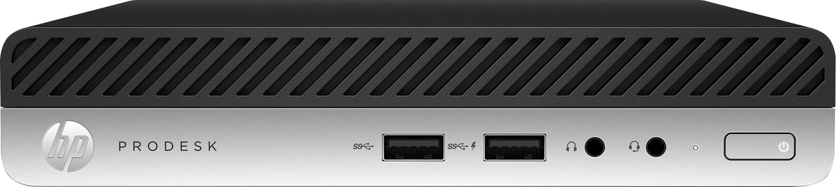 HP ProDesk 400 G5 Intel® Core™ i7 i7-9700T 16 GB DDR4-SDRAM 512 GB SSD Windows 10 Pro Mini PC Black, Silver (2)