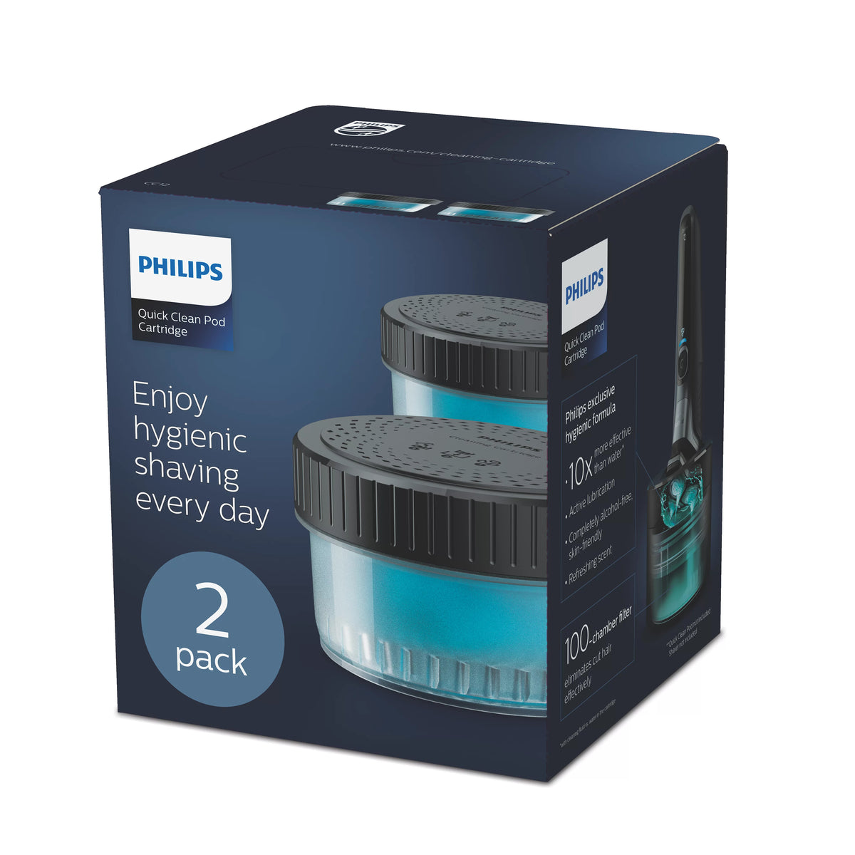 Philips CC12/50 accesorio para maquina de afeitar Cartucho de limpieza (5)