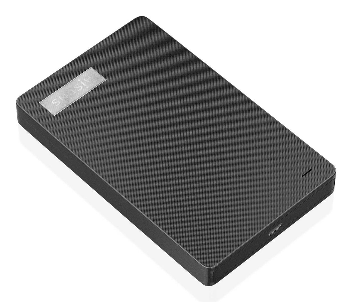AISENS ASE-2541B caja para disco duro externo Caja de disco duro (HDD) Negro 2.5" (2)