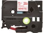 Brother TZE-262 cinta para impresora de etiquetas Rojo sobre blanco (5)