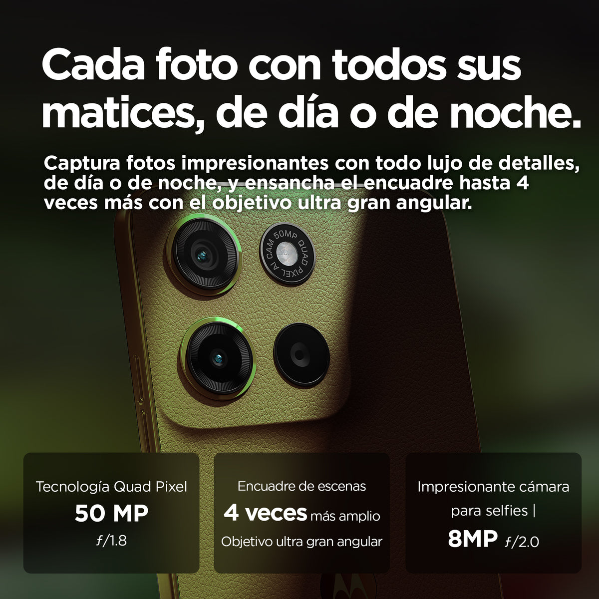 Motorola moto g15 17,1 cm (6.72") SIM doble Android 15 4G USB Tipo C 4 GB 128 GB 5200 mAh Verde (7)