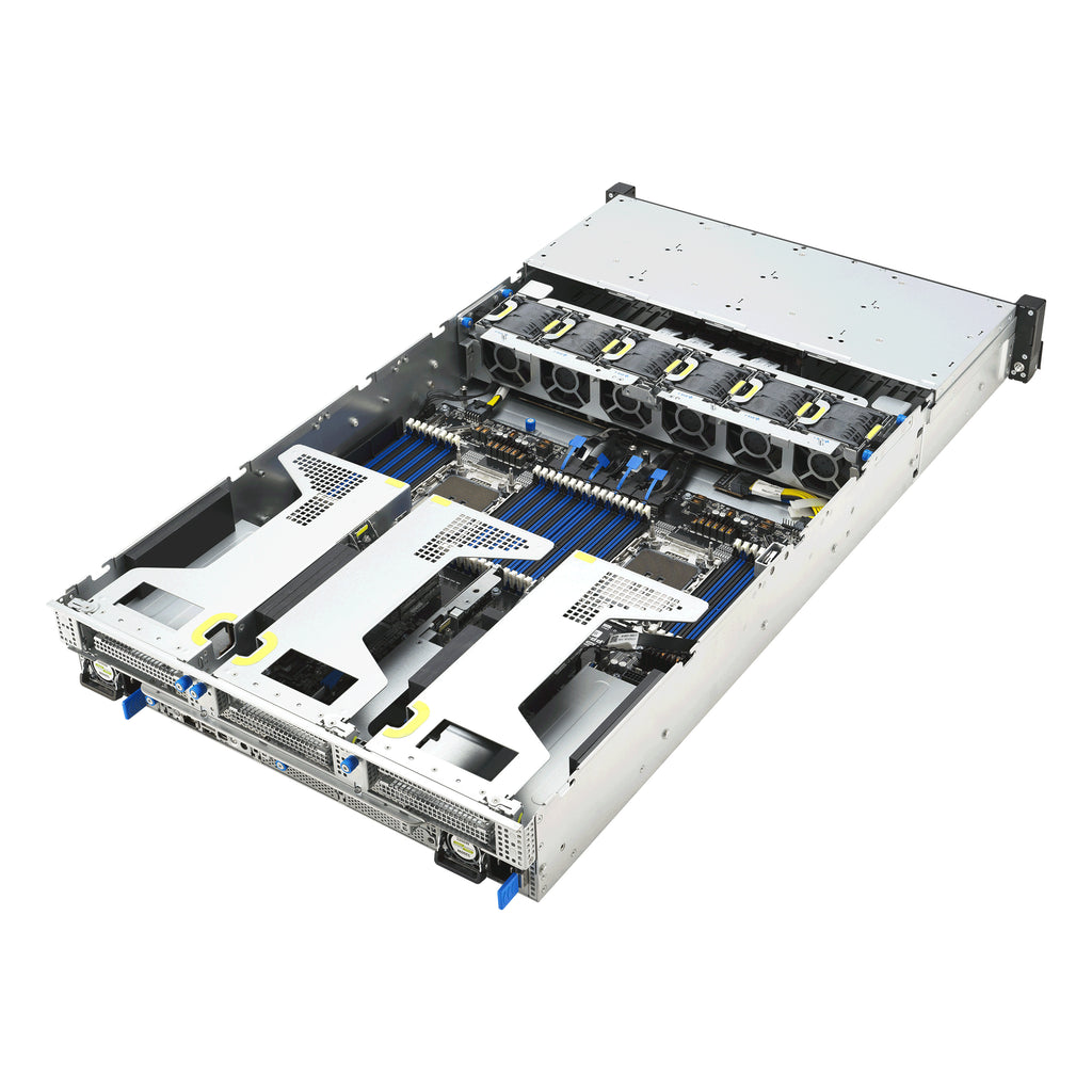 ASUS RS720-E12-RS8G Bastidor (2U) Negro, Plata (6)