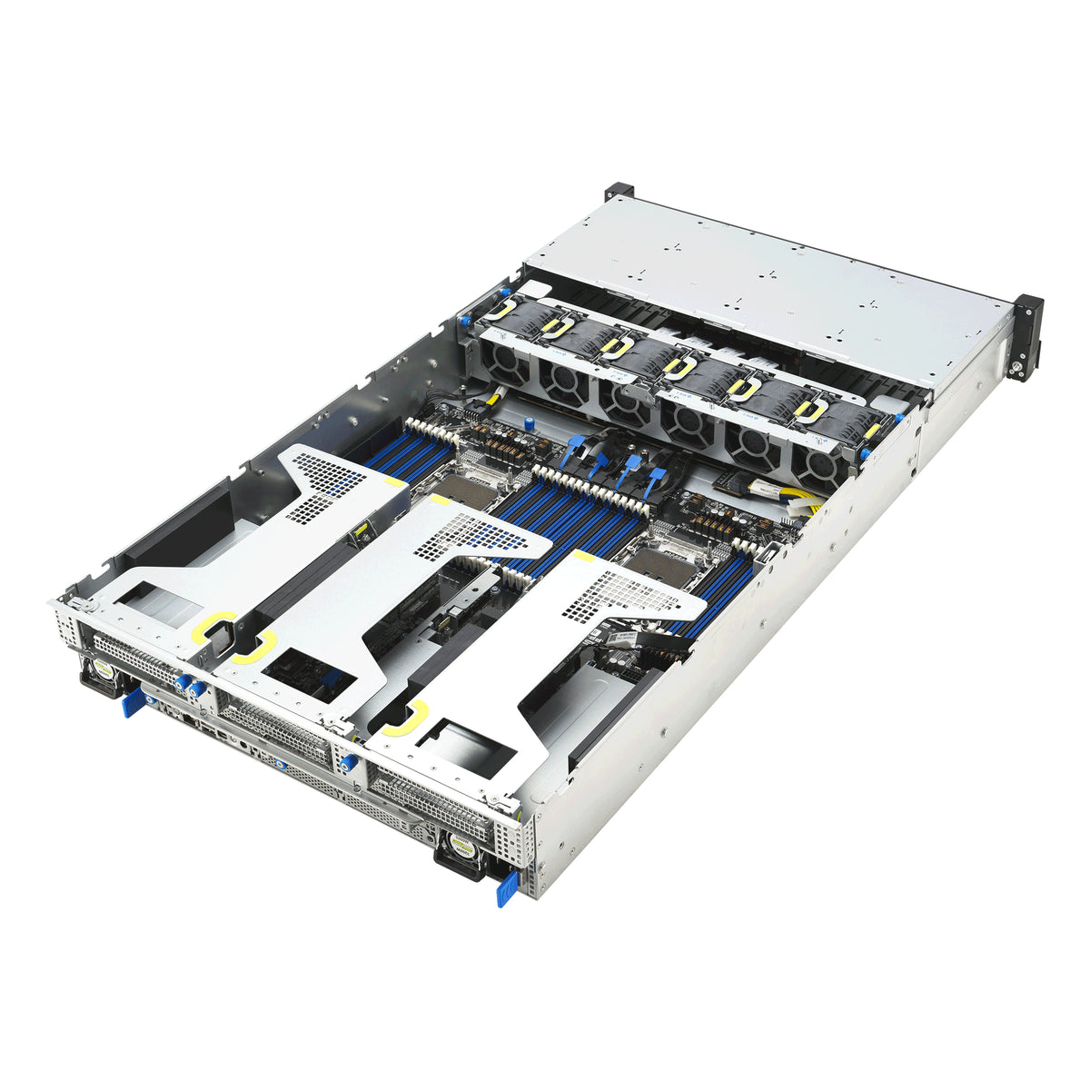 ASUS RS720-E12-RS8G Bastidor (2U) Negro, Plata (6)