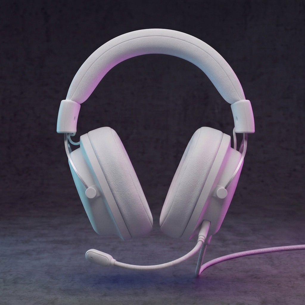 Mars Gaming MHFORGEW auricular y casco Auriculares Alámbrico Diadema Juego USB Type-C / USB Type-A Blanco (4)