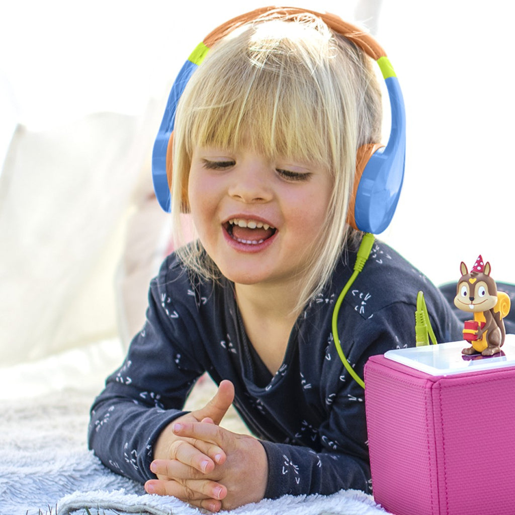 Hama Kids Guard Auriculares Alámbrico Diadema Llamadas/Música Azul, Naranja (3)